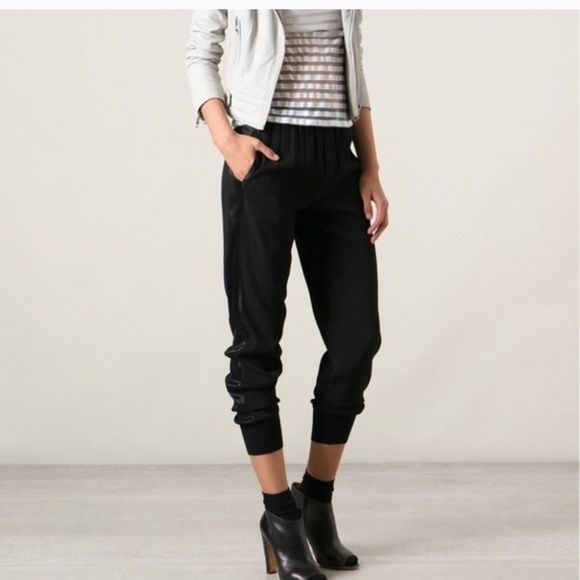 Vince Navy Jogger Pant M - Picture 4 of 8